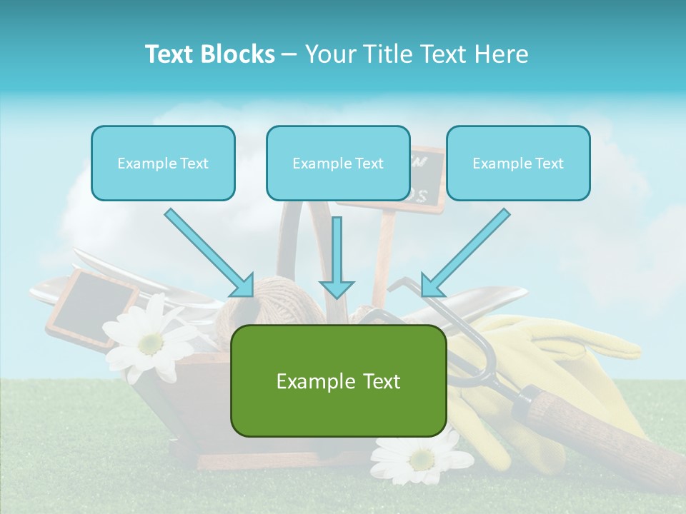 Tools Label Work PowerPoint Template