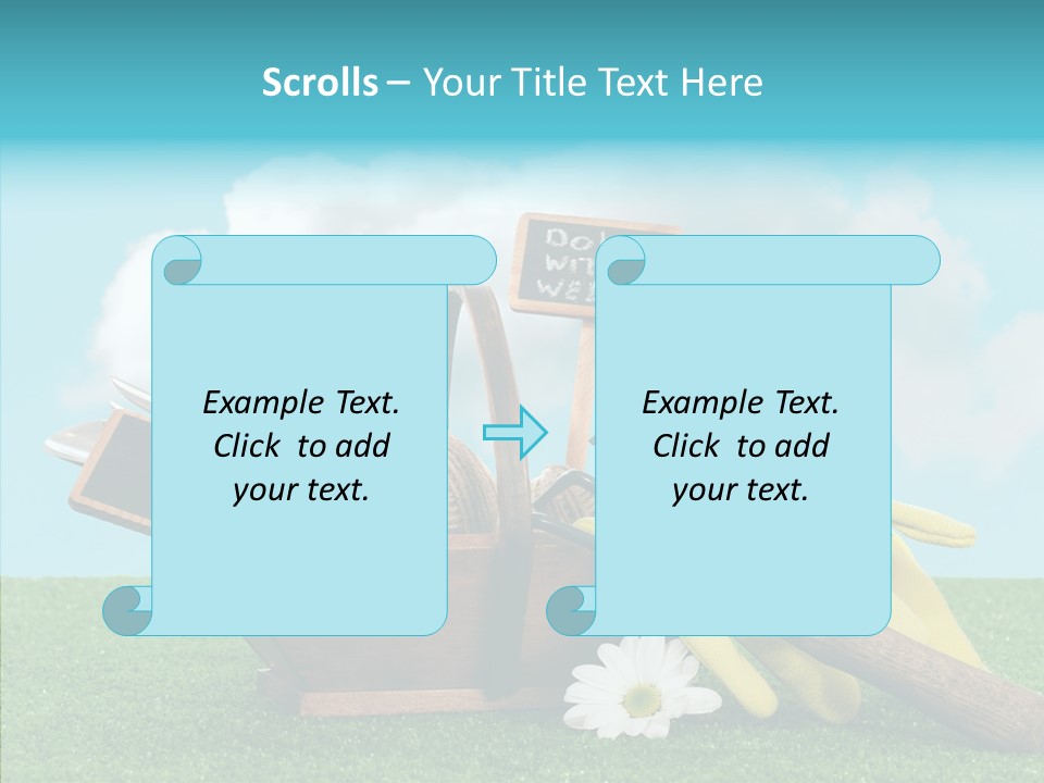 Tools Label Work PowerPoint Template