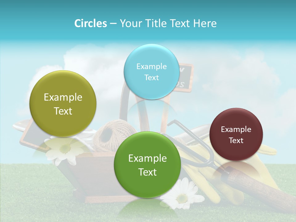 Tools Label Work PowerPoint Template