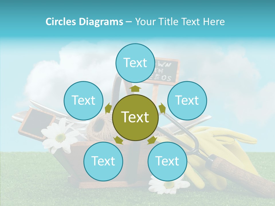 Tools Label Work PowerPoint Template