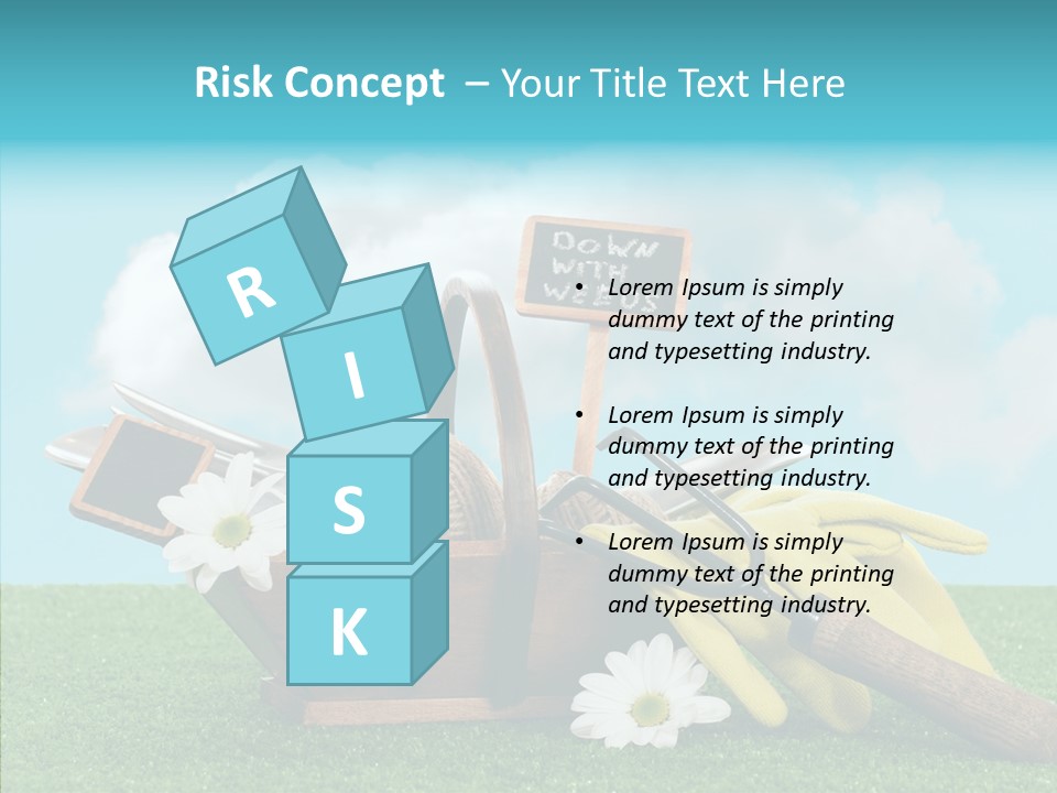 Tools Label Work PowerPoint Template