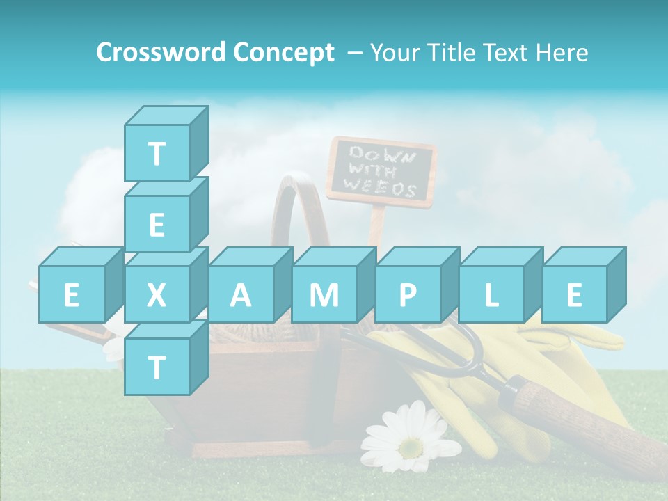 Tools Label Work PowerPoint Template