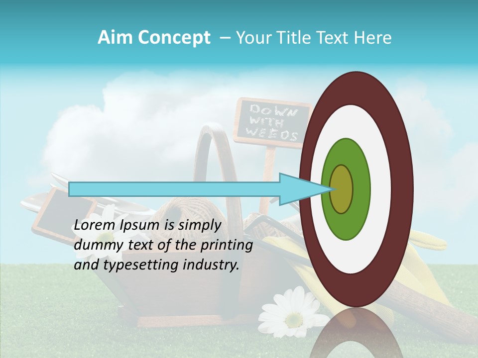 Tools Label Work PowerPoint Template
