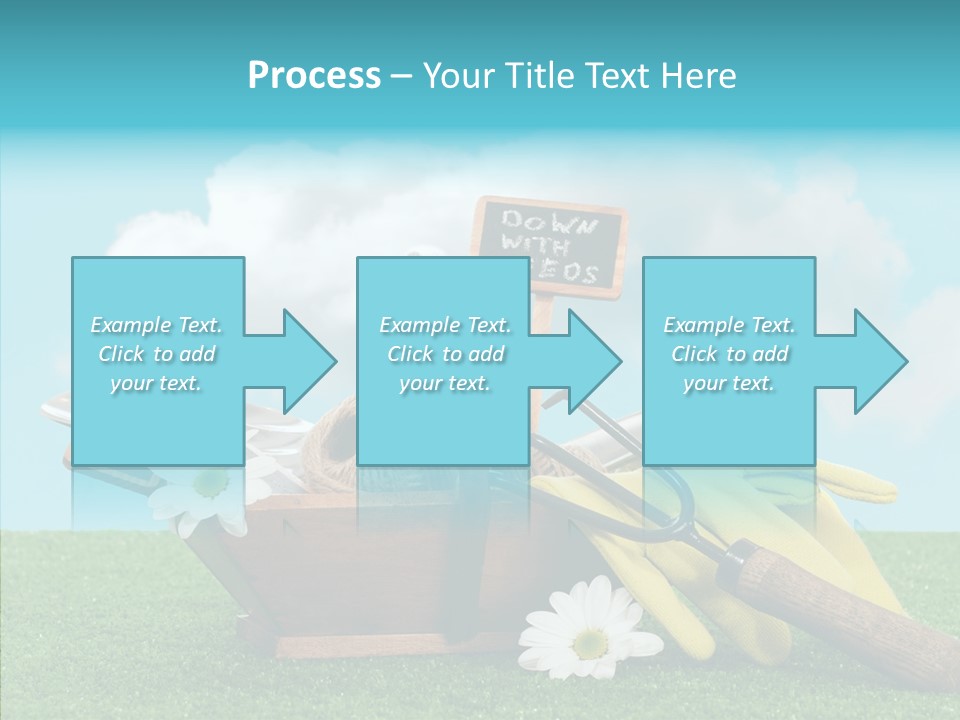 Tools Label Work PowerPoint Template