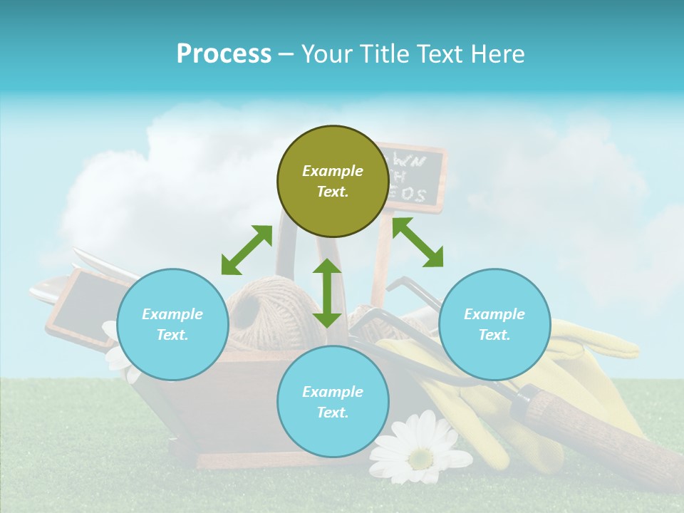 Tools Label Work PowerPoint Template