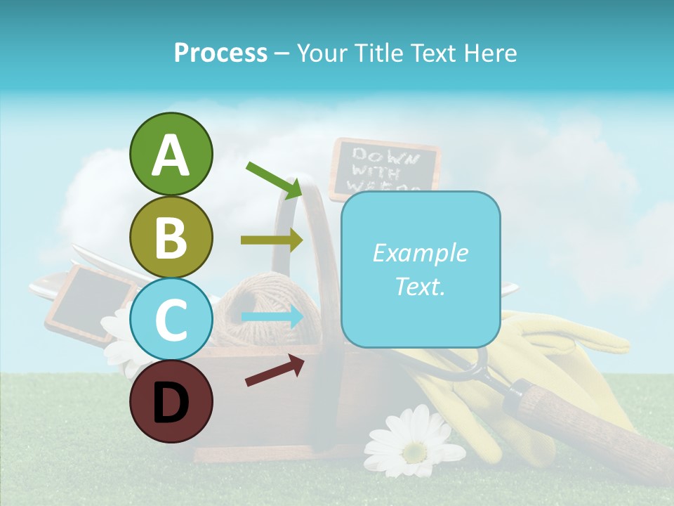 Tools Label Work PowerPoint Template