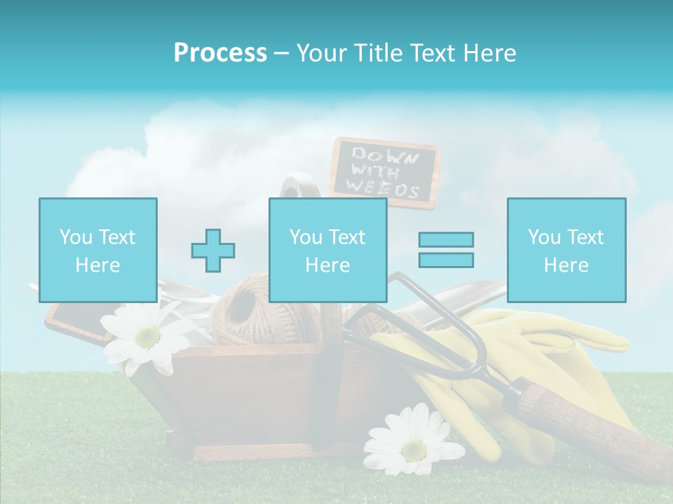 Tools Label Work PowerPoint Template