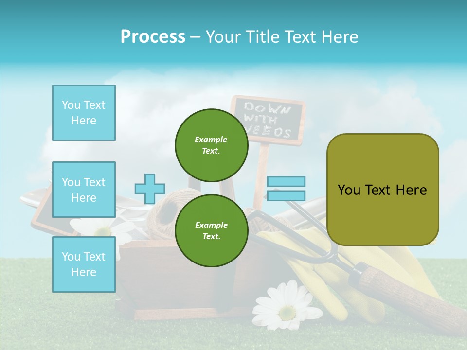 Tools Label Work PowerPoint Template