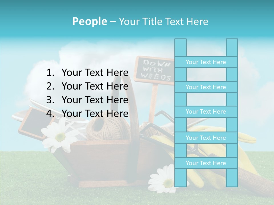 Tools Label Work PowerPoint Template