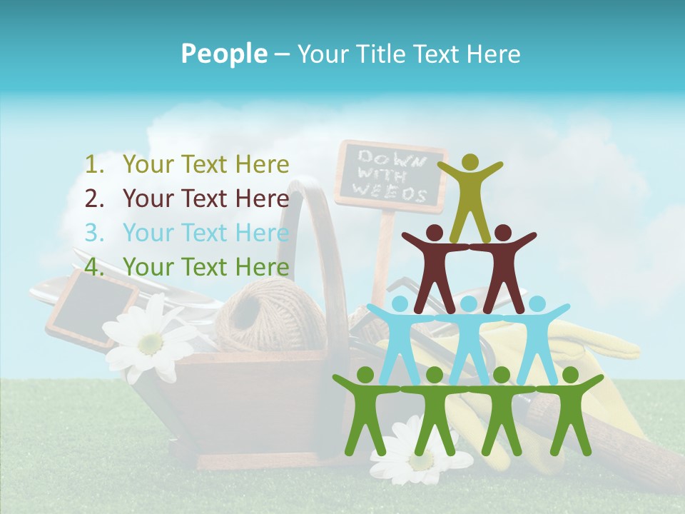 Tools Label Work PowerPoint Template