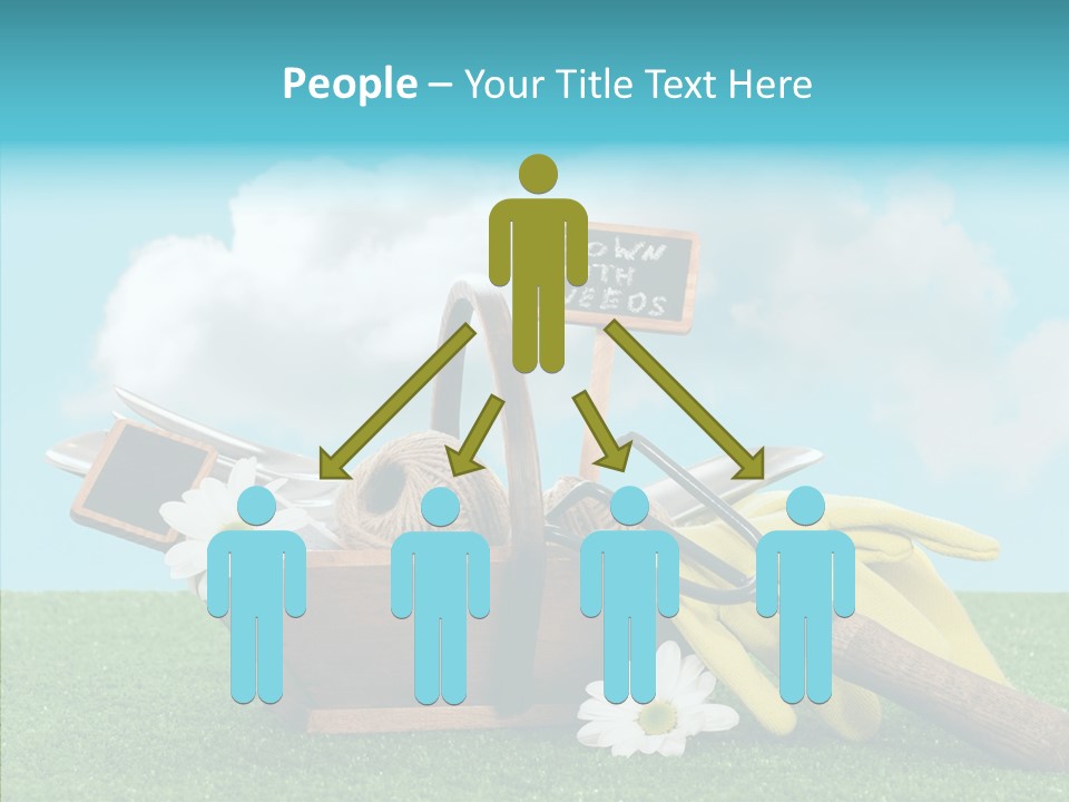 Tools Label Work PowerPoint Template