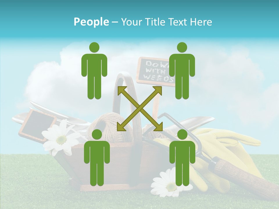 Tools Label Work PowerPoint Template