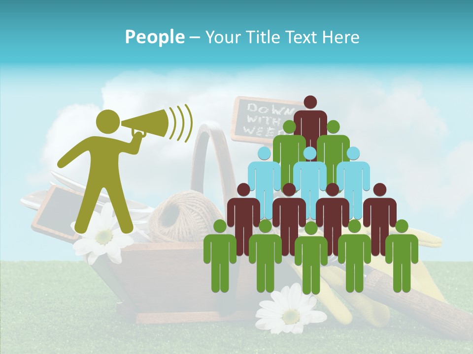 Tools Label Work PowerPoint Template