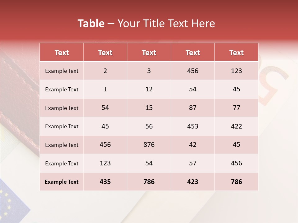 Europe Brown White PowerPoint Template