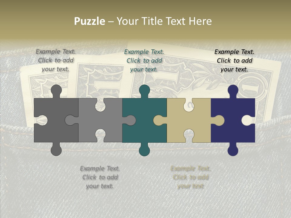 Wealthy Detail Finance PowerPoint Template