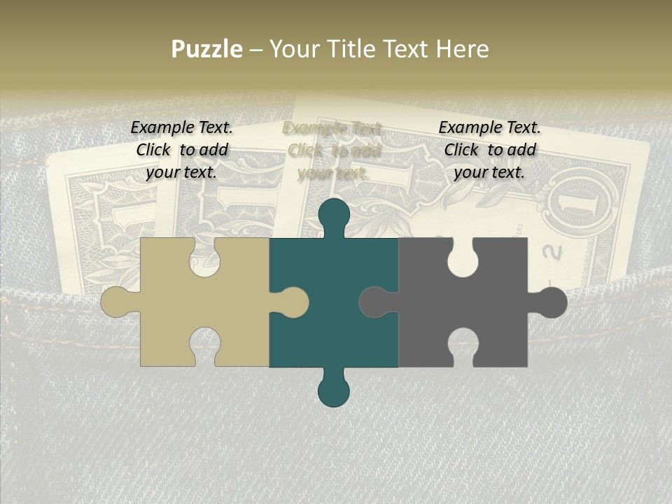 Wealthy Detail Finance PowerPoint Template