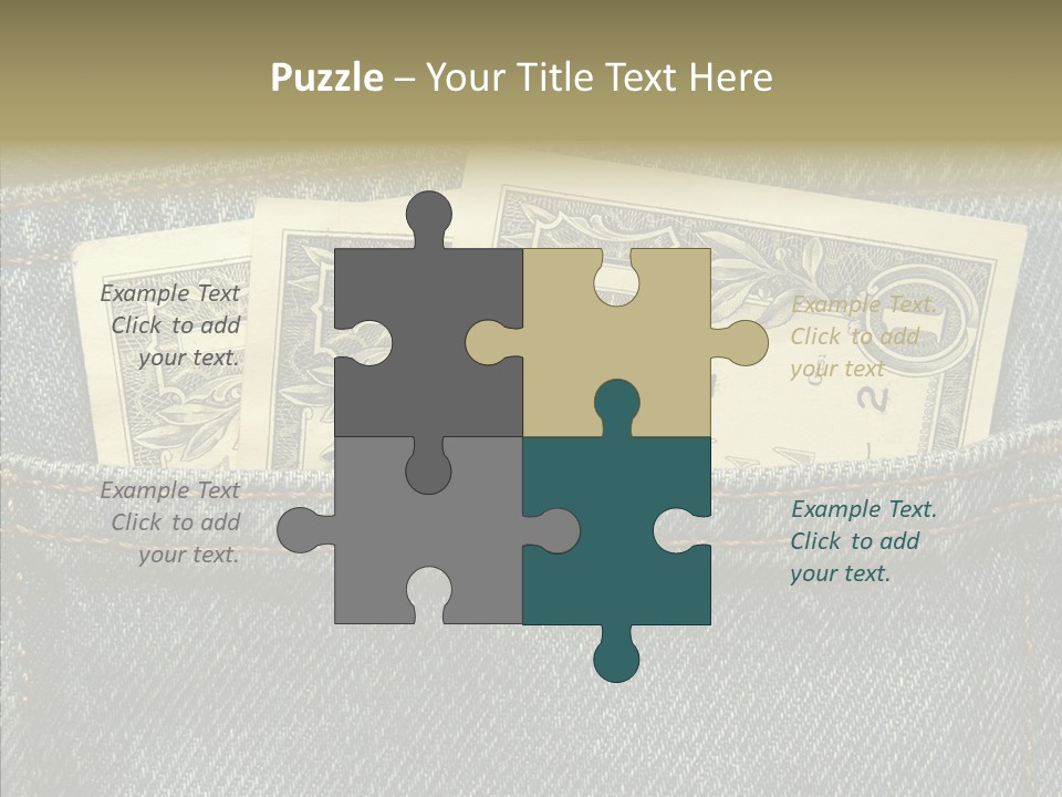 Wealthy Detail Finance PowerPoint Template