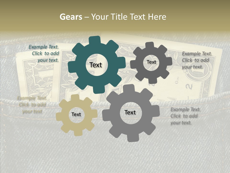 Wealthy Detail Finance PowerPoint Template