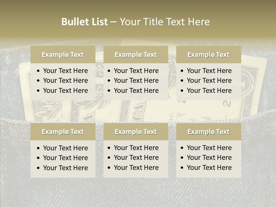 Wealthy Detail Finance PowerPoint Template