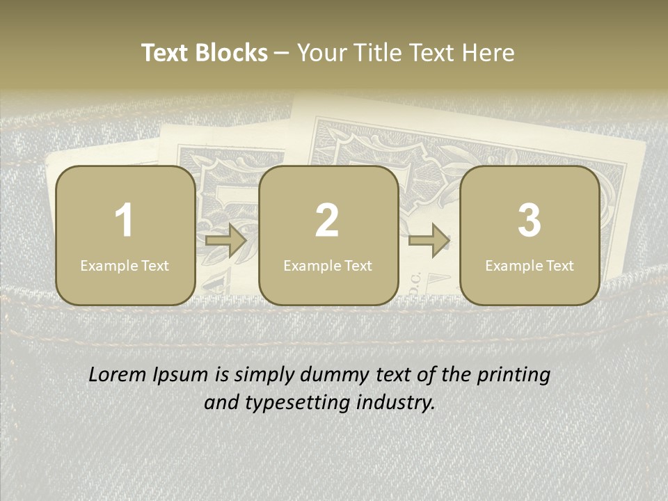 Wealthy Detail Finance PowerPoint Template