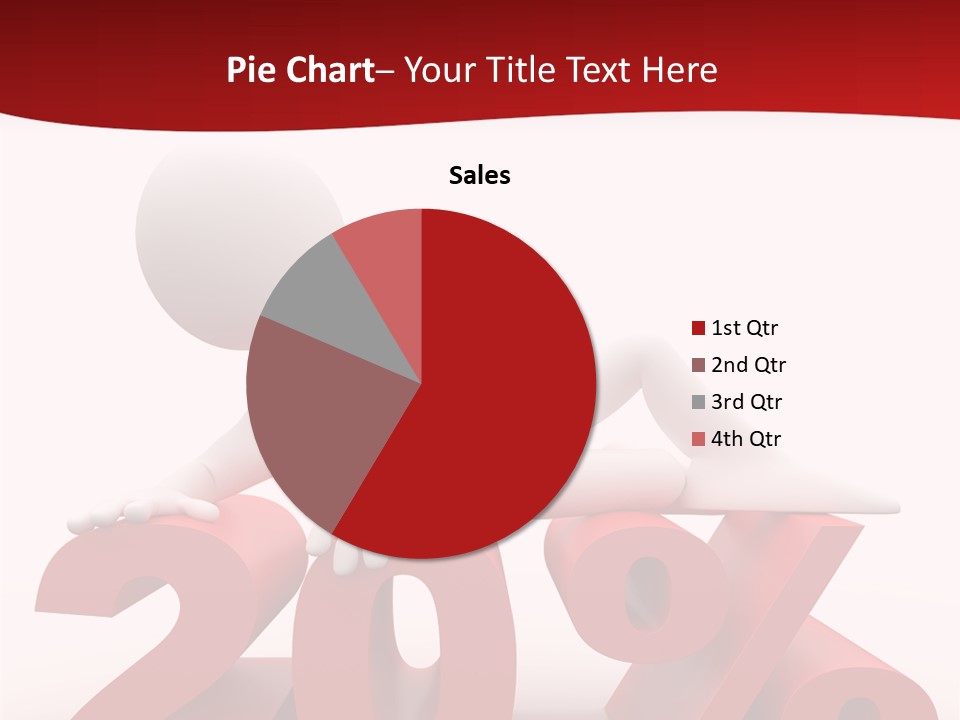 Dibujo Finanzas Por Ciento PowerPoint Template