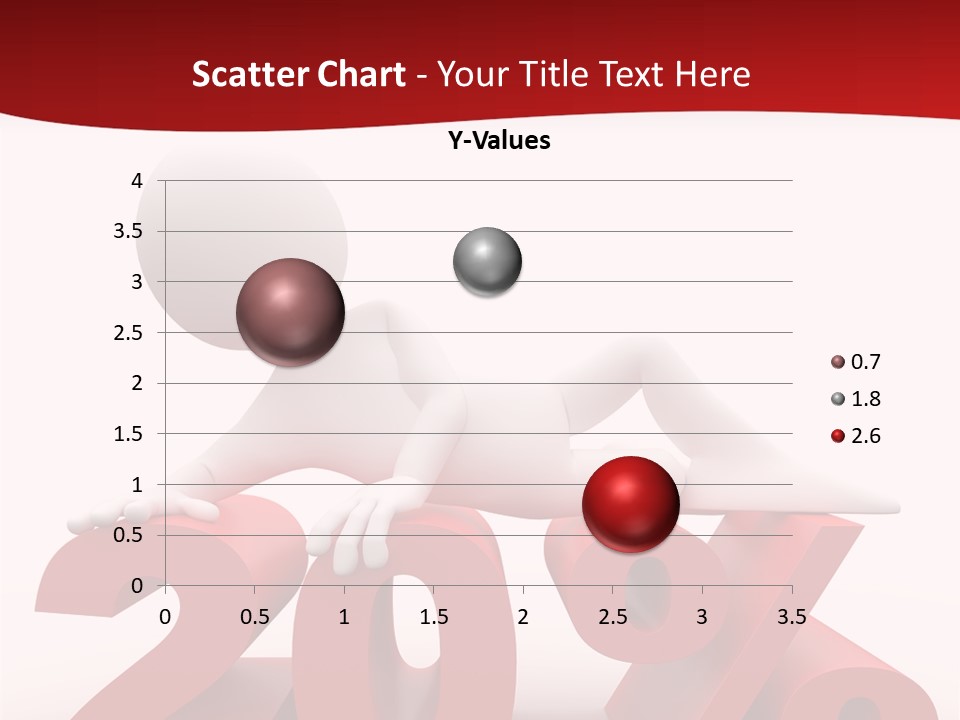 Dibujo Finanzas Por Ciento PowerPoint Template