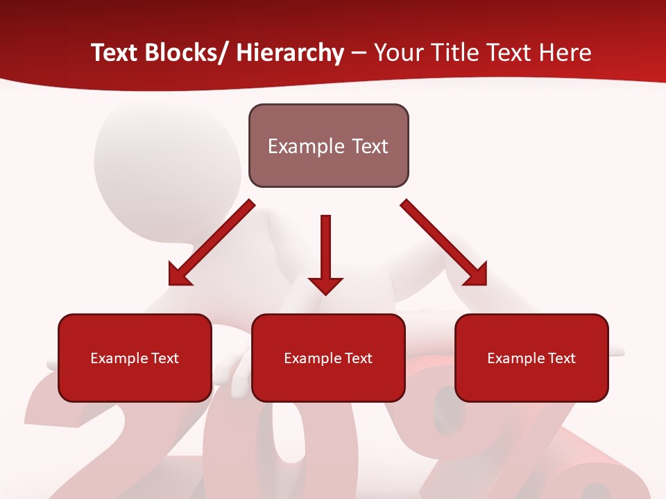 Dibujo Finanzas Por Ciento PowerPoint Template