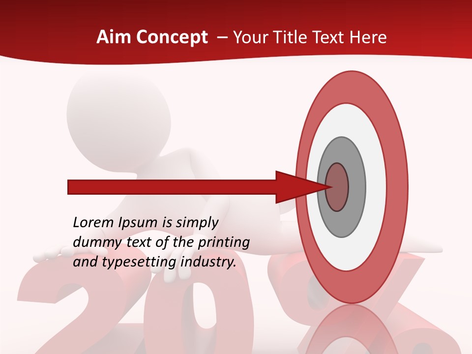 Dibujo Finanzas Por Ciento PowerPoint Template