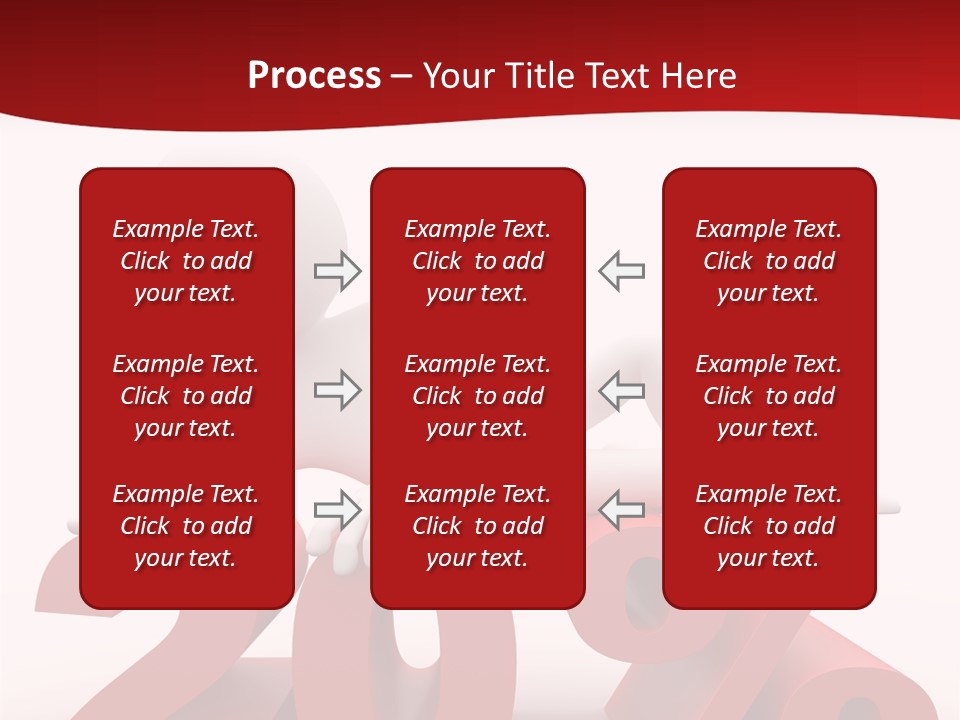 Dibujo Finanzas Por Ciento PowerPoint Template
