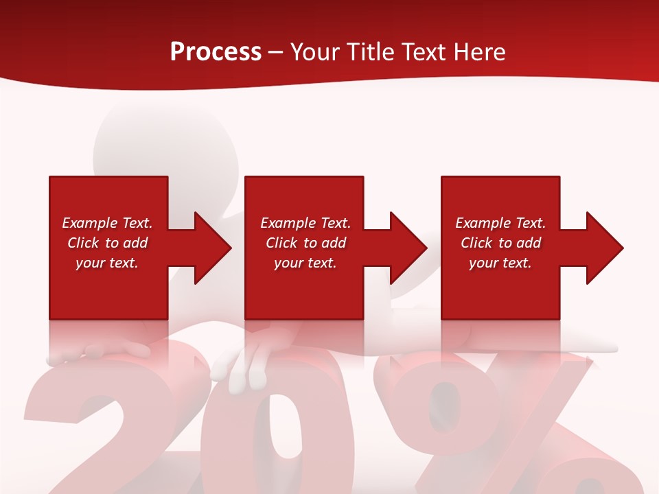 Dibujo Finanzas Por Ciento PowerPoint Template