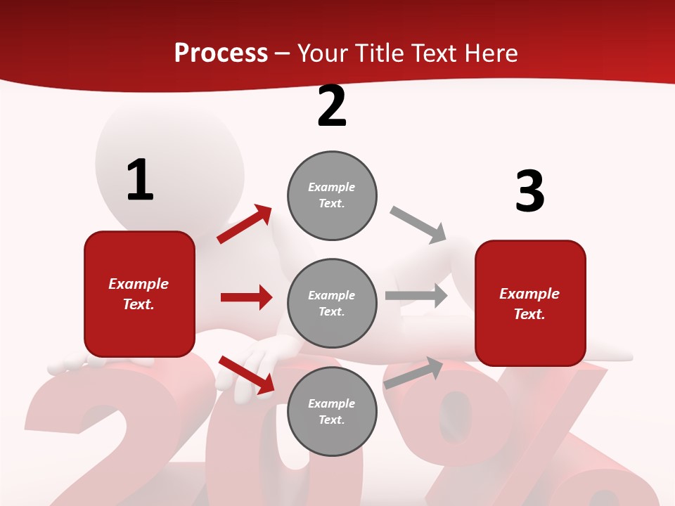 Dibujo Finanzas Por Ciento PowerPoint Template