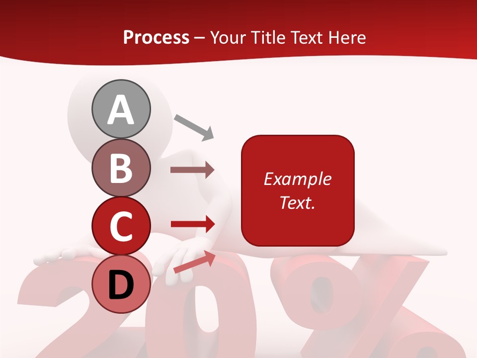 Dibujo Finanzas Por Ciento PowerPoint Template