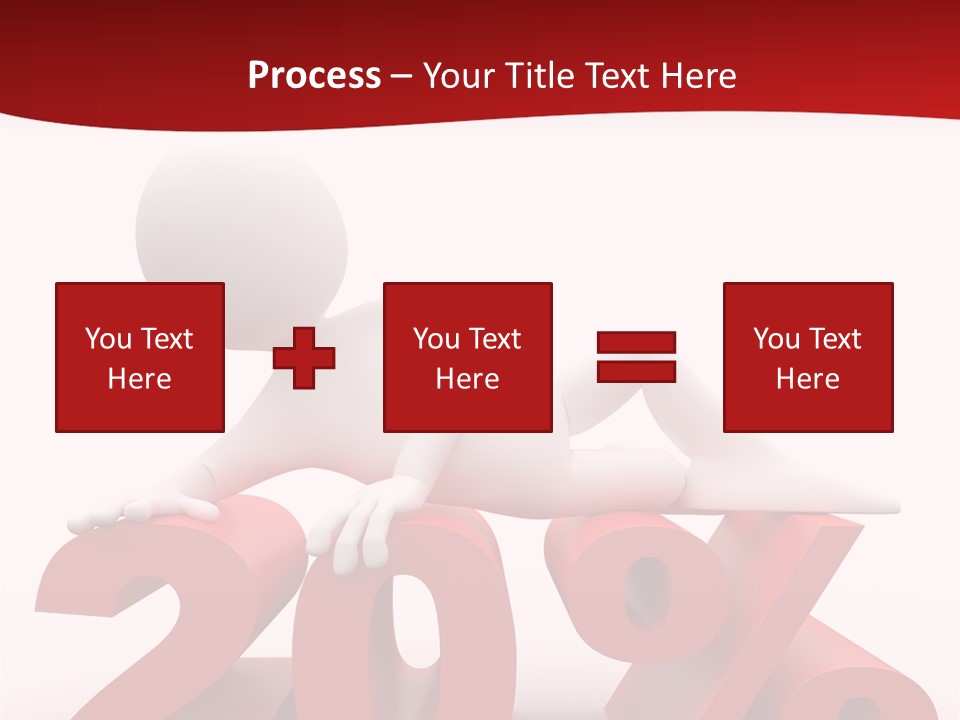Dibujo Finanzas Por Ciento PowerPoint Template