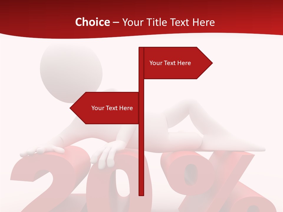 Dibujo Finanzas Por Ciento PowerPoint Template