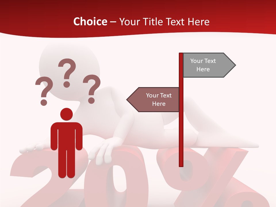 Dibujo Finanzas Por Ciento PowerPoint Template