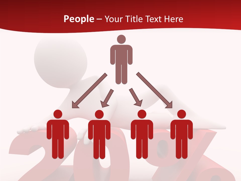 Dibujo Finanzas Por Ciento PowerPoint Template