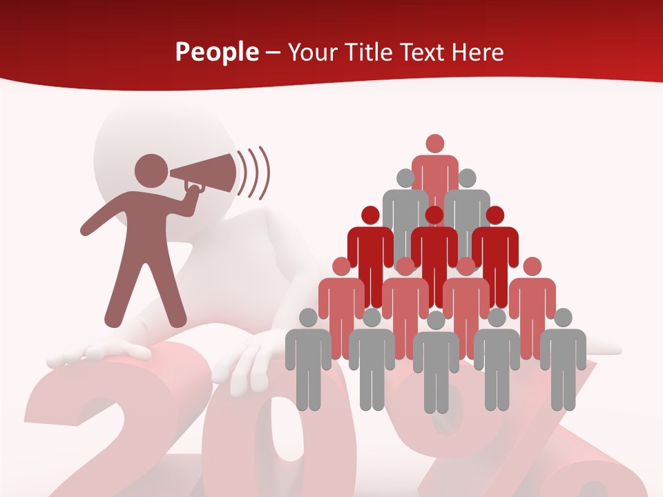 Dibujo Finanzas Por Ciento PowerPoint Template