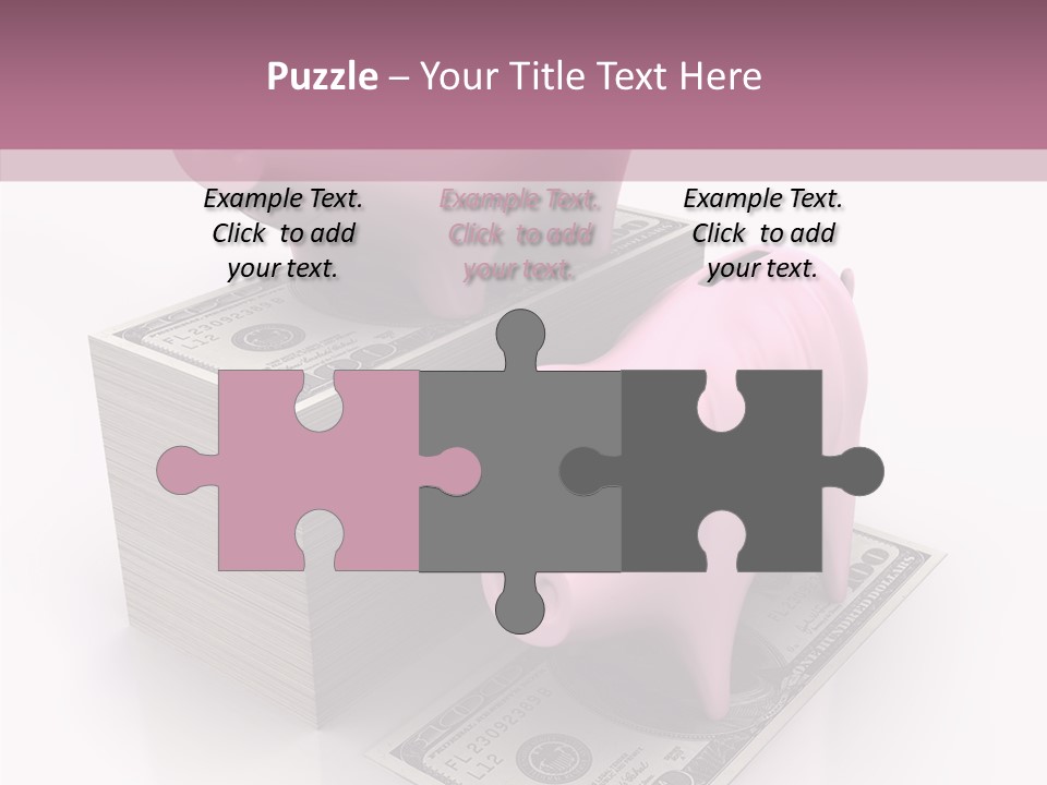 Finance Economical Dollar PowerPoint Template