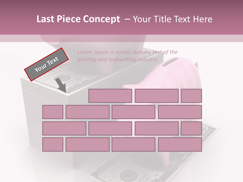 Finance Economical Dollar PowerPoint Template