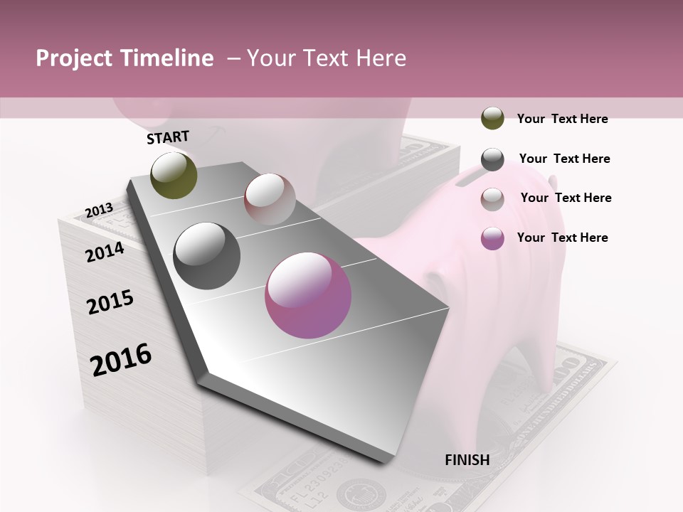 Finance Economical Dollar PowerPoint Template