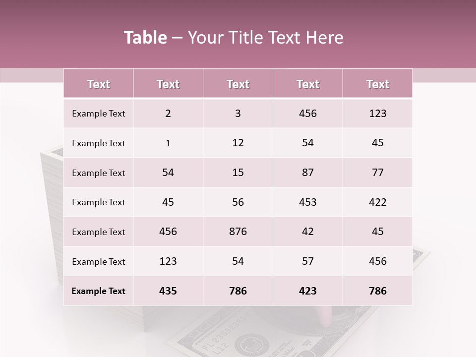 Finance Economical Dollar PowerPoint Template