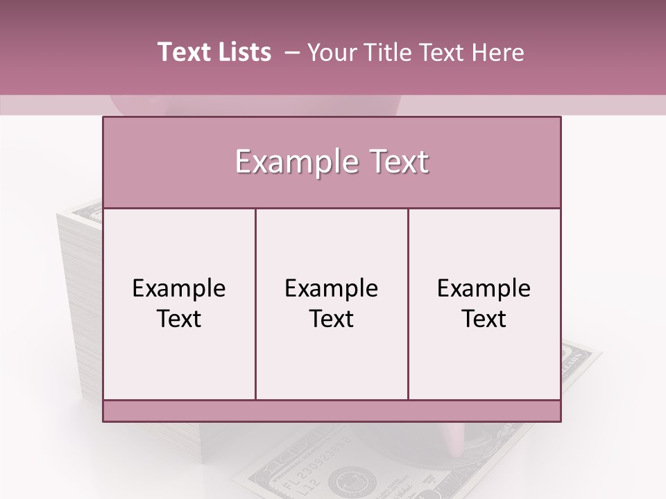 Finance Economical Dollar PowerPoint Template