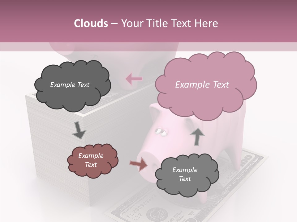 Finance Economical Dollar PowerPoint Template