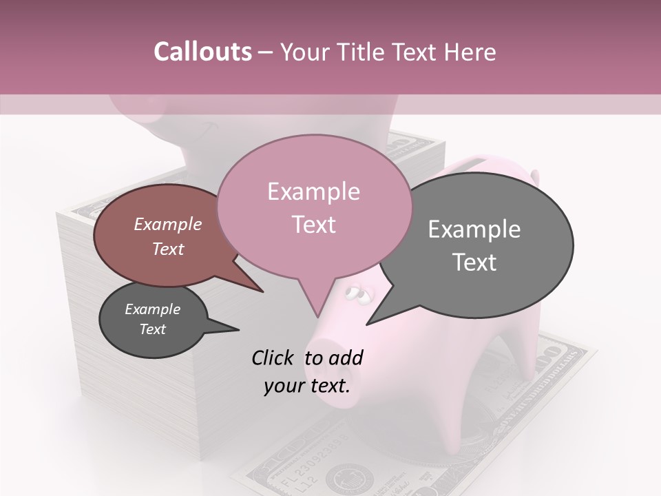 Finance Economical Dollar PowerPoint Template