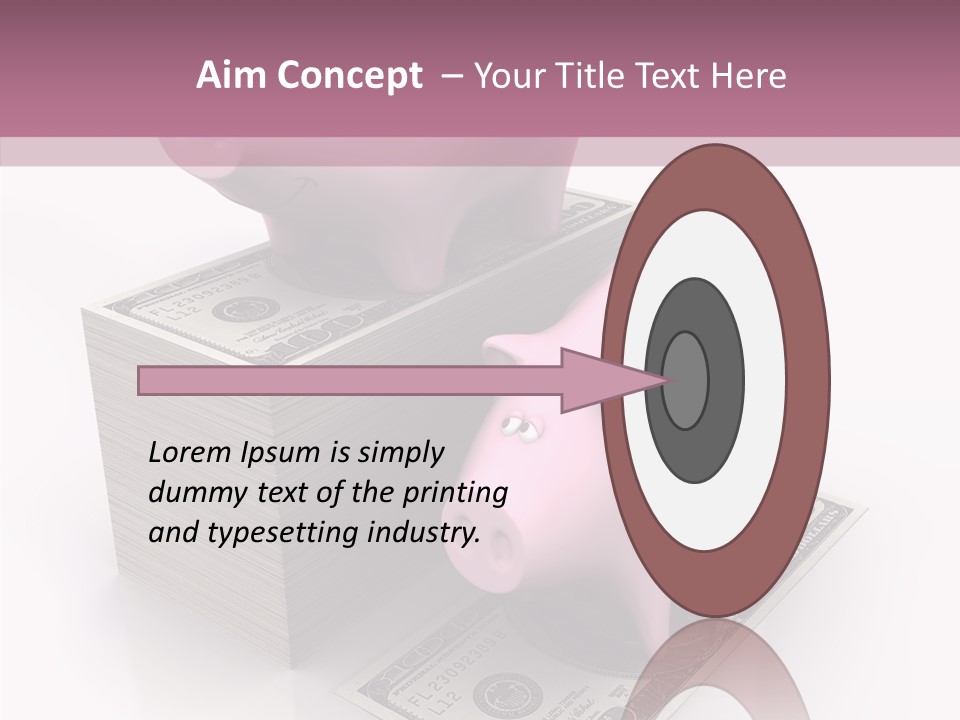 Finance Economical Dollar PowerPoint Template