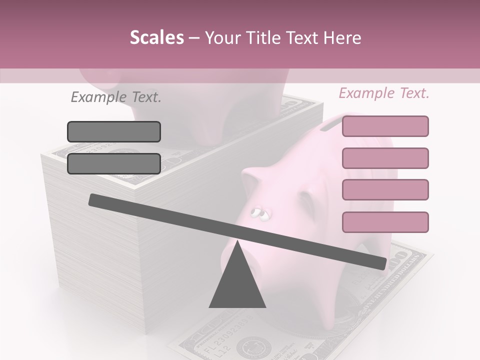 Finance Economical Dollar PowerPoint Template