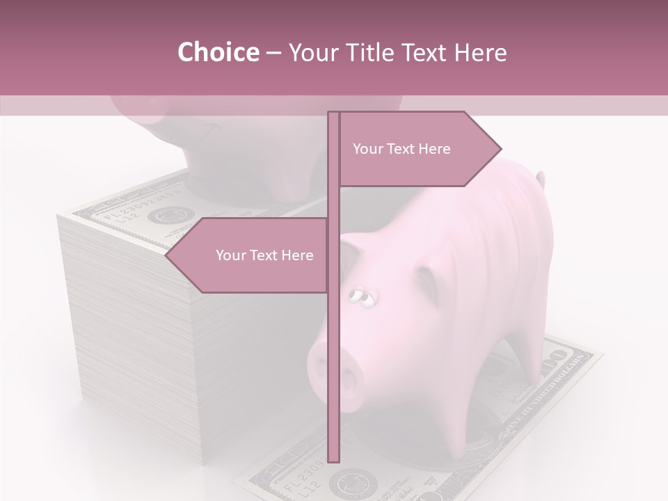 Finance Economical Dollar PowerPoint Template
