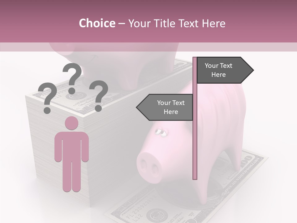 Finance Economical Dollar PowerPoint Template