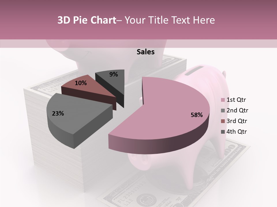 Finance Economical Dollar PowerPoint Template