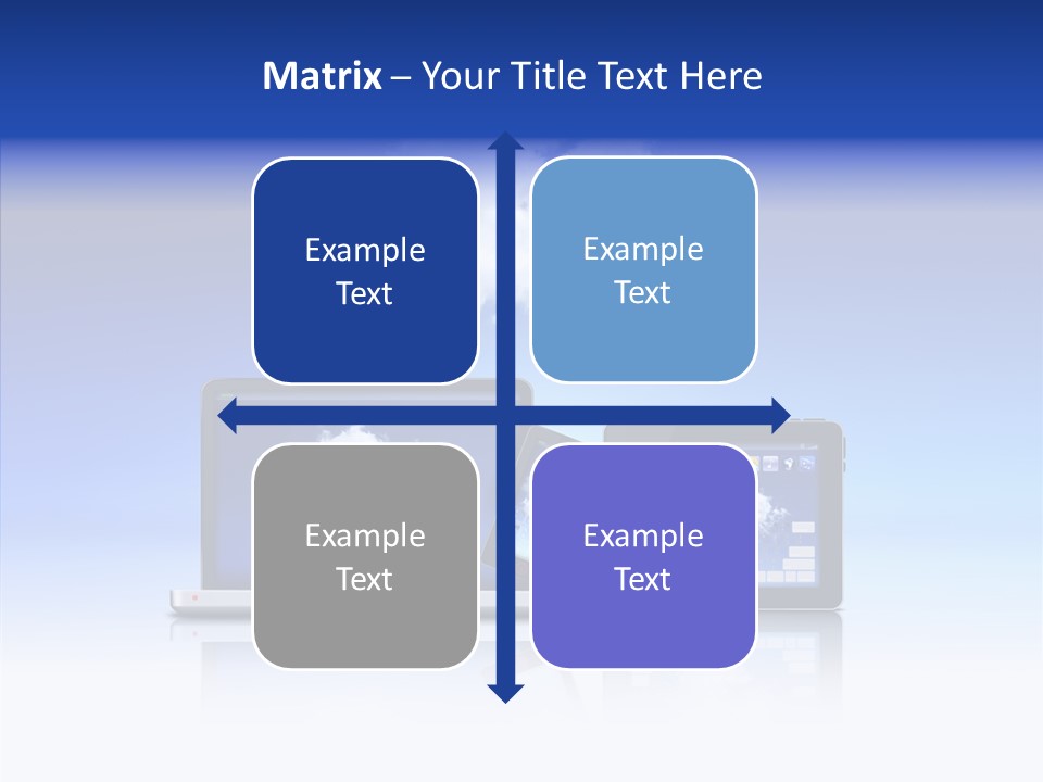 Connexion Notebook Serveur PowerPoint Template